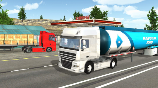 اسکرین شات بازی Truck Driving Simulator 3