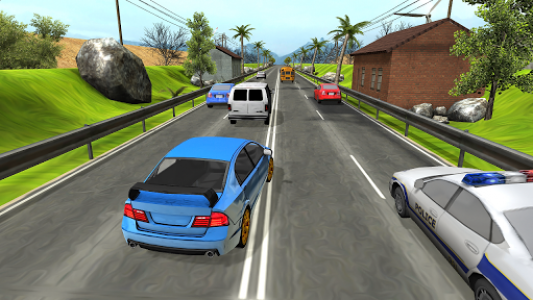 اسکرین شات بازی Car Traffic Racer 1