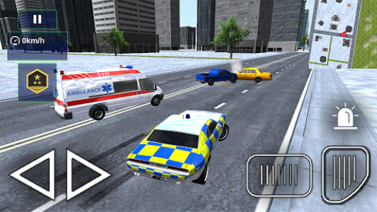 اسکرین شات بازی UK Police Car Crime Driving 2