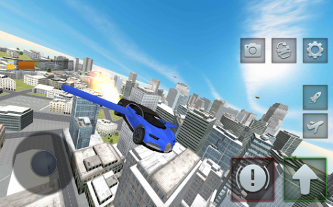 اسکرین شات بازی Ultimate Flying Car Simulator 3