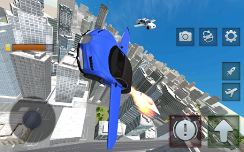 اسکرین شات بازی Ultimate Flying Car Simulator 1