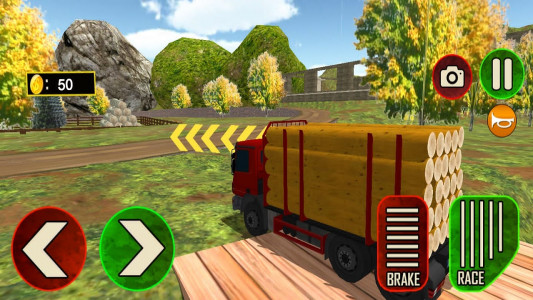 اسکرین شات بازی Offroad Cargo Truck Drive Game 4