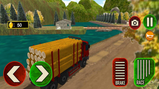 اسکرین شات بازی Offroad Cargo Truck Drive Game 7