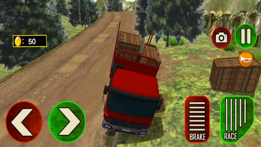 اسکرین شات بازی Offroad Cargo Truck Drive Game 2