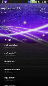اسکرین شات برنامه Music Player HQ 1