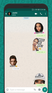 اسکرین شات برنامه wemoji ((ساخت استیکر واتساپ حرفه ای) 1