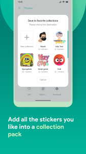 اسکرین شات 7 برنامه Wemoji - Sticker Maker