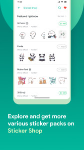 اسکرین شات 5 برنامه Wemoji - Sticker Maker