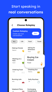 اسکرین شات 2 برنامه Language Learning: Pingo AI
