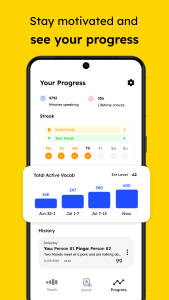 اسکرین شات 6 برنامه Language Learning: Pingo AI