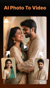 اسکرین شات 1 برنامه Mivi : Music & AI Video Maker