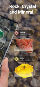 اسکرین شات 2 برنامه Rock Identifier: Stone ID