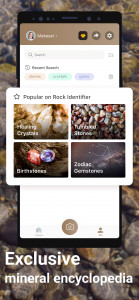 اسکرین شات 4 برنامه Rock Identifier: Stone ID