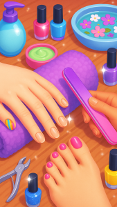 اسکرین شات 2 بازی Mani Pedi Game