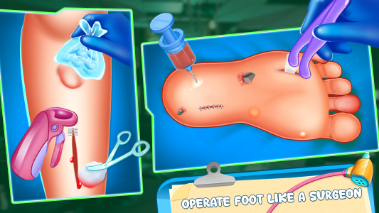 اسکرین شات 2 بازی Nurse hospital game