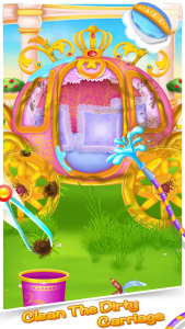 اسکرین شات 1 بازی Girls royal home cleanup game