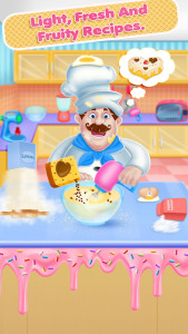 اسکرین شات 1 برنامه chef cooking recipe game