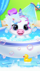 اسکرین شات بازی my unicorn care salon game 2