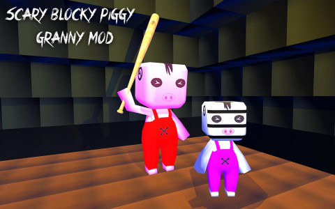 اسکرین شات بازی Scary Blocky Piggy Escape Mod 1