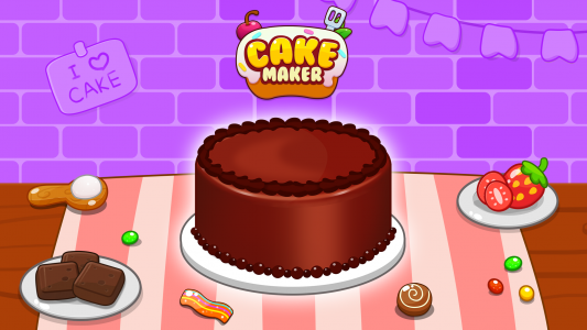 اسکرین شات بازی Cake Maker: Kids Cooking Games 1