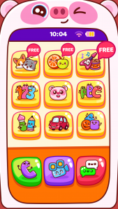 اسکرین شات بازی Baby Phone Kids - Piggy Panda 5