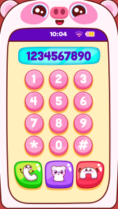 اسکرین شات 1 بازی Baby Phone Fun Baby Games