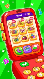 اسکرین شات بازی Baby Phone Fun Baby Games 1