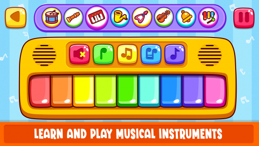 اسکرین شات بازی Piano Kids Toddler Music Games 1