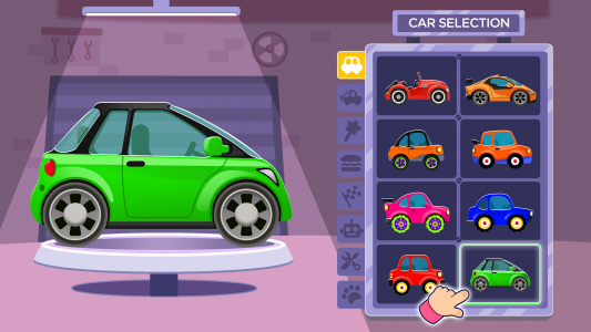 اسکرین شات بازی Car Games For Kids: Toddler 2