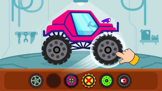 اسکرین شات 5 بازی Monster Truck Games: Car Games