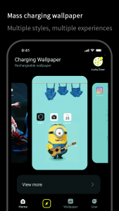 اسکرین شات برنامه Pika! Charging Wallpaper 2