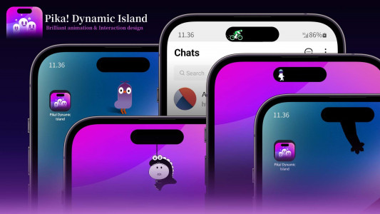 اسکرین شات 2 برنامه Pika! Dynamic Island