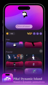 اسکرین شات 5 برنامه Pika! Dynamic Island