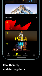 اسکرین شات برنامه Pika! Super Wallpaper 7