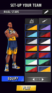 اسکرین شات 4 بازی Rival Stars Basketball