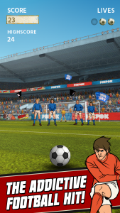 اسکرین شات بازی Flick Kick Football Kickoff 1