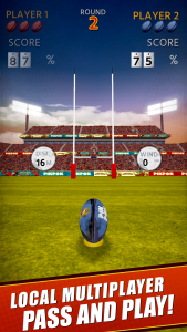 اسکرین شات 3 بازی Flick Kick Rugby Kickoff