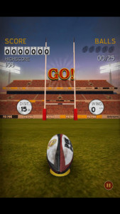 اسکرین شات بازی Flick Kick Rugby Kickoff 2