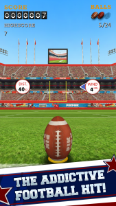 اسکرین شات بازی Flick Kick Field Goal Kickoff 1