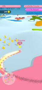 اسکرین شات 2 بازی Paper.io 4