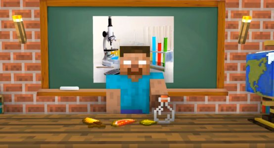 اسکرین شات برنامه Monster School for Minecraft 2