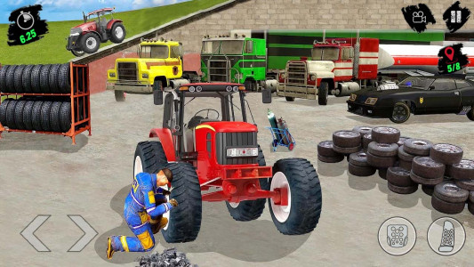 اسکرین شات بازی Off-road Tractor Driving Games 3