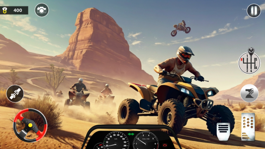اسکرین شات 1 بازی ATV Quad Bike Racing Game