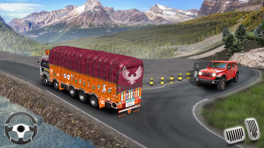 اسکرین شات 3 بازی offroad Cargo Truck Games 3D