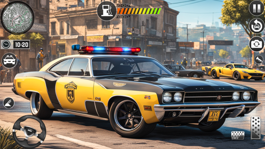 اسکرین شات بازی Luxury Police Car Parking Game 2