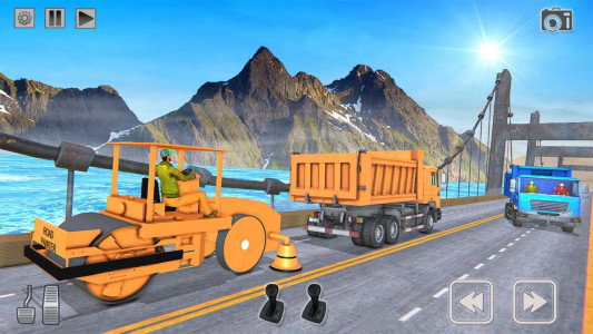 اسکرین شات بازی Heavy Construction Road Build 4