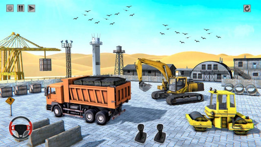 اسکرین شات بازی Heavy Construction Road Build 1