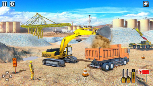 اسکرین شات بازی Heavy Construction Road Build 2