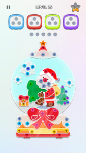 اسکرین شات 3 بازی Christmas: Unscrew Nuts Sort®