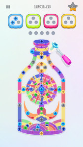 اسکرین شات 3 بازی Unscrew Nuts Sort®: Pin Puzzle